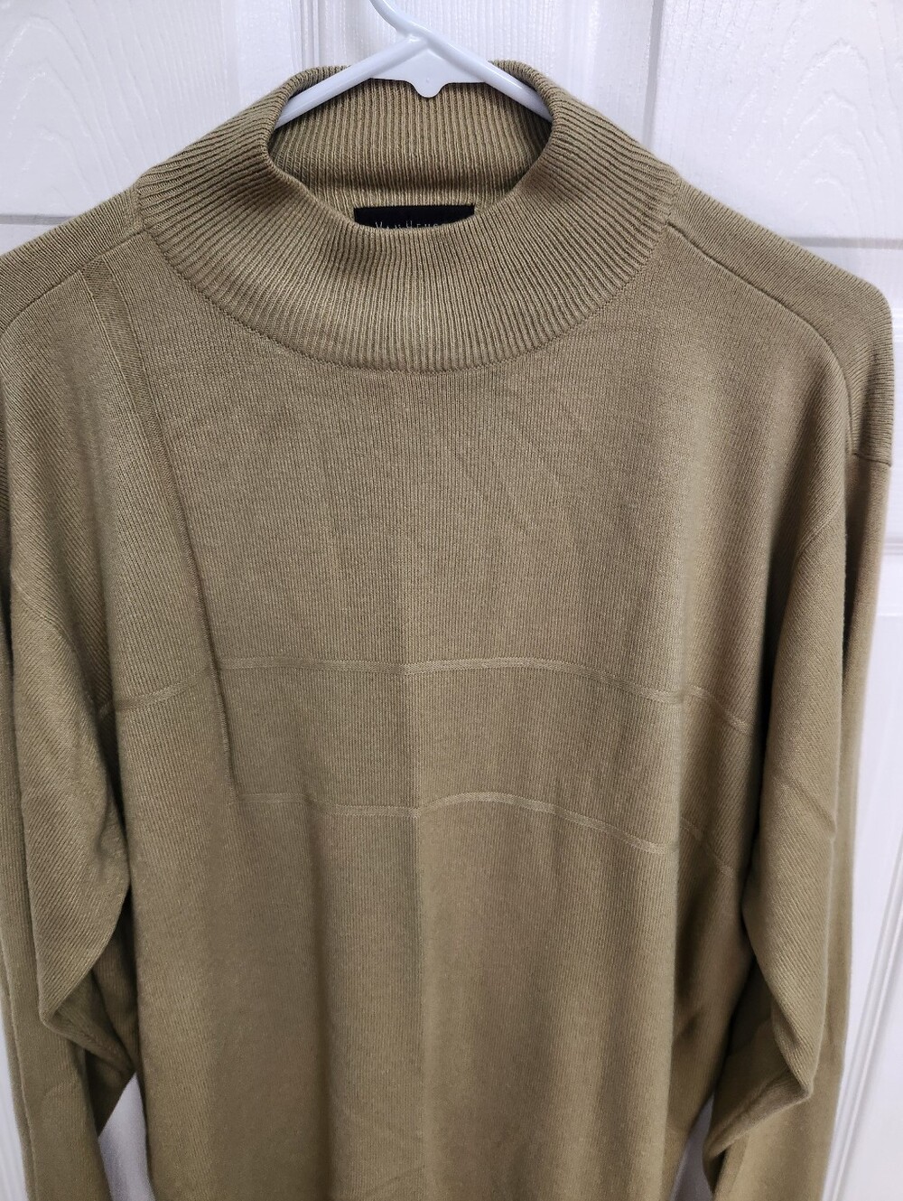 Van Heusen Olive Turtleneck Sweater - Picture 2 of 6